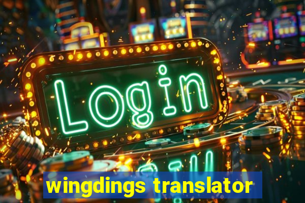 wingdings translator